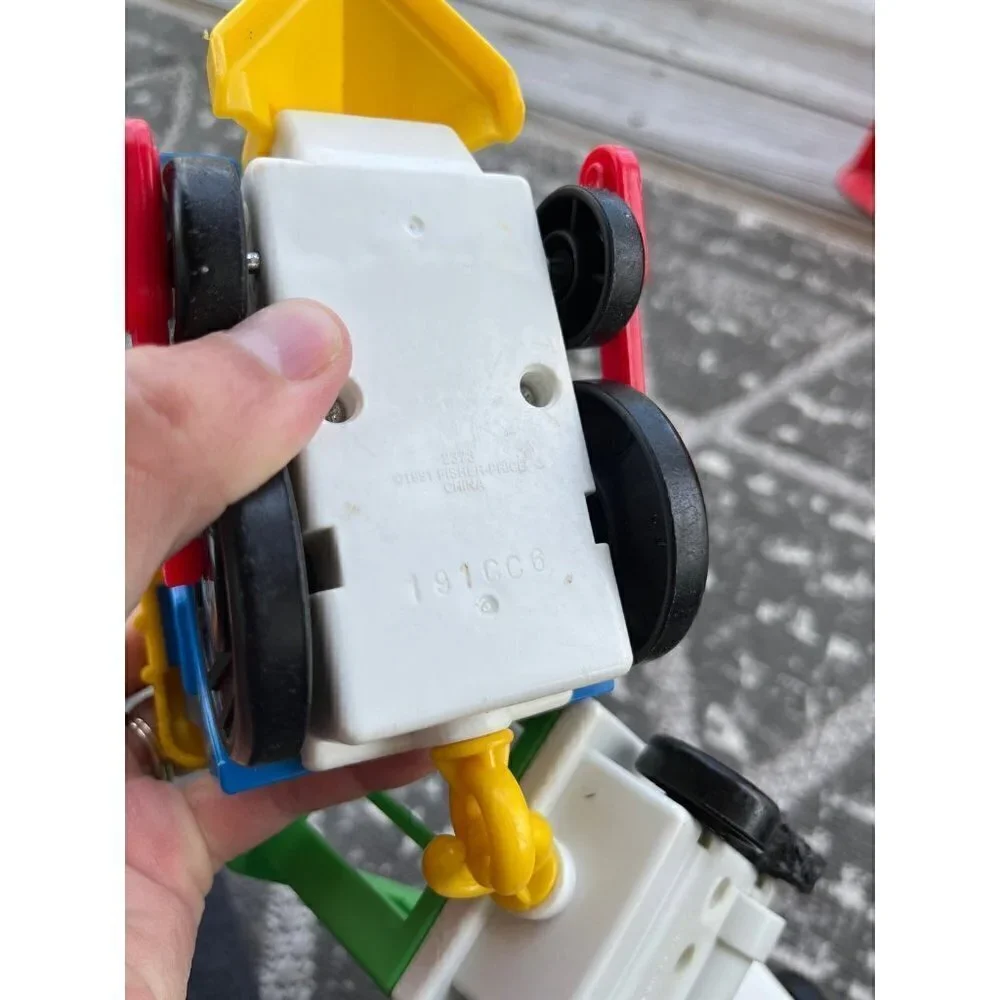 Vintage Fisher-Price Train Toy